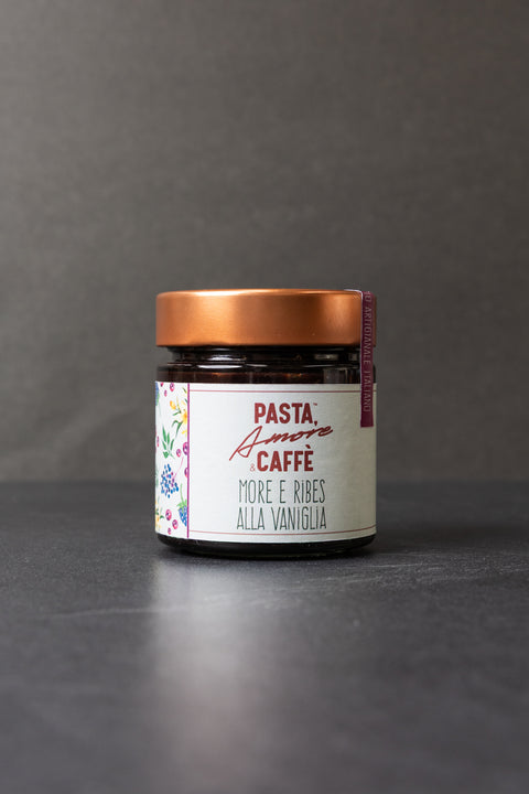 Confettura di More e Ribes alla Vaniglia - Pasta Amore & Caffè